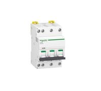 Schneider Electric - Disjoncteur modulaire Acti9 iDT40N A9P24732 3P+N 32A courbe C 6000A/10kA