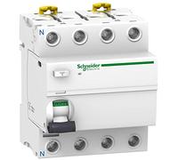 Schneider A9R41440 RCCB Disjoncteur Courant résiduel iID 4P 40A 30mA AC Blanc