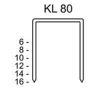 Schneider Agrafe coupante KL 80/12 CNK/3000 Schneider Quantité:3000