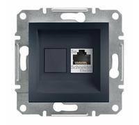 SCHNEIDER Asfora ANTHRACITE Prises Interrupteurs Poussoirs TV/SAT Cadres