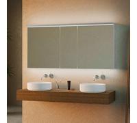 Schneider BORDO Armoire de toilette, 3 portes, 188.150.02.50, ALU1 150/3/TW