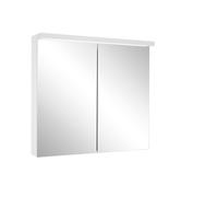 Schneider BORDO TW Armoire de toilette avec éclairage LED, 1 porte butoir réversible, prise à droite, 59,5x72,6x17,8cm, 188.064.02.50, Exécution: norme UE/corps argent anodisé