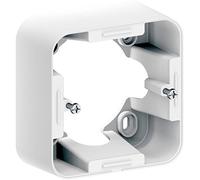 Schneider - Cadre Saillie - Blanc - Ovalis