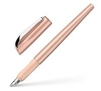 Schneider Callissima Calligraphie Stylo plume 1,5 mm, Abricot | Épaisseur de trait 1,5 mm, rechargeable, prise en main ergonomique, droitiers et gauchers, lettering et calligraphie