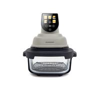 Schneider - Crispi - Or - Beige - Friteuse à Air Panoramique - 1500w - 2 Bacs Verre