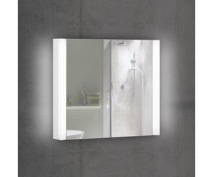 Schneider EASY Armoire de toilette, 2 portes, 175.070.02.02, ELS1 70/1/LED