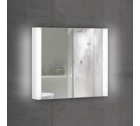 Schneider EASY Armoire de toilette, 2 portes, 175.080.02.02, ELS1 80/1/LED