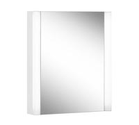 Schneider EASY LED Armoire de toilette lumineuse, 1 porte Butée réversible, 60x70x14cm, 175.060.02.0201, Exécution: norme UE/corps blanc/3000K