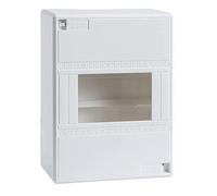 Schneider Electric 13396 Mini Coffret Opale, Coffret de répartition en saillie - IP 30-6 modules Blanc