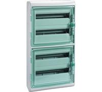 Schneider Electric 13437 13437 Coffret de distribution montage en saillie Nombre de divisions = 72 Nbr de rangées = 4 Contenu 1 pc(s)