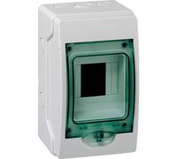 Schneider Electric 13441 13441 Coffret de distribution montage en saillie Nombre de divisions = 4 Nbr de rangées = 1 Contenu 1 pc(s)