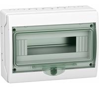 Schneider Electric 13444 13444 Coffret de distribution montage en saillie Nombre de divisions = 12 Nbr de rangées = 1 Contenu 1 pc(s)