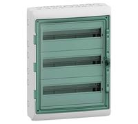 Coffret étanche Kaedra pour appareillage modulaire - 3 rangées - 54 modules