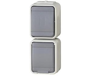 Schneider Electric 448629 Combinaison Prise et Interrupteur Blanc