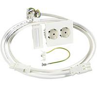 Schneider Electric 5940036 Boîtier dencastrement prise électrique double 1 pc(s) blanc
