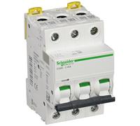 Miniature circuit-breaker, Acti9 iC60N, 3P, 40 A, 3606480079696