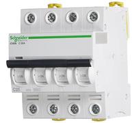 Schneider Electric – Disjoncteur Acti9 A9 F74425 iC60 N – Courbure C 4P 25 A 50/60 Hz Blanc
