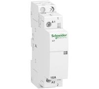 Schneider Electric A9C22011 iCT contacteur, Acti9, 16 A, 1NO, 12VCA, 50 Hz, Blanc