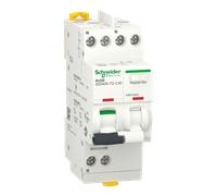 Schneider Electric - Acti9 iDD40N - disjoncteur différentiel tête de groupe - 1P+N C 40A 10kA 30mA AC - A9DV3640