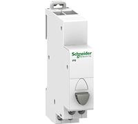 Schneider Electric Bouton-poussoir simple Acti9 iPB A9E18032 - 1 NO, 20 A, 230 VCA, 50/60 Hz - Gris