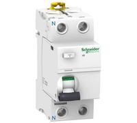 Schneider Electric A9R20216 Interrupteur différentiel, iID 2P 16A 10mA, type A, blanc, 91 mm hauteur, 36 mm largeur, 73,5 mm profondeur
