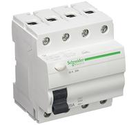 Schneider Electric A9Z05425 Interrupteur Différentiel, 4P, 25 A, 30 MA, Casse AC