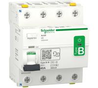 Schneider Electric A9Z64440 Interrupteur différentiel à courant résiduel Interrupteur différentiel sensible tous courants B 40 A 0.3 A
