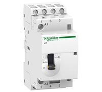 Schneider Electric – Contacteur à commande manuelle Acti9 iCT A9C21833 3NO 25A 230–240V Blanc