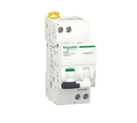 Schneider Electric - Acti9 iDD40T - disjoncteur différentiel - 1P+N C 16A 4500A/6kA 30mA type A SI - A9DB2616