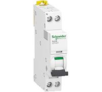 Disjoncteur Schneider Electric Disjoncteur 4A - iDT40T Acti9 - 6kA - Courbe C - 1P+N