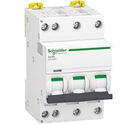 Schneider Electric - Acti9 iDT40T - disjoncteur modulaire - 3P+N - 16A - courbe C - 4500A/6kA - A9P22716