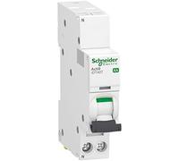 Schneider Electric - Acti9 iDT40T XA - disjoncteur modulaire - auto/vis - 1P+N 25A courbe C - 6kA - A9PA2625