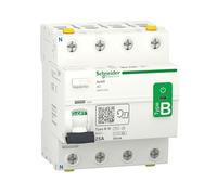 Schneider Electric - Acti9 iID - interrupteur différentiel - 4P - 25A - 30mA - type B - SI - 400V - A9Z61425