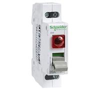 Schneider Electric - Acti9, iSW interrupteur de commande à voyant lumineux 230V 2P 20A 250VCA - A9S61220