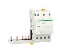Schneider Electric - Acti9 iTG40 - module différentiel Vigi tête de groupe - 4P 63A 30mA type AC - A9Y12463