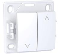 Schneider Electric - Alréa, Interrupteur volets roulants, blanc polaire - ALB61197P