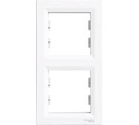 Schneider Electric ASFORA Cadre à 2 compartiments vertical blanc EPH5810221D