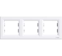 Schneider Electric ASFORA Cadre à 3 compartiments horizontal blanc EPH5800321D