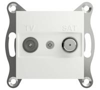 Schneider Electric Prise terminale TV-SAT Asfora blanc (RAL 9003) EPH3470121D 1 pc(s)