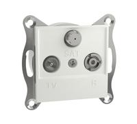 Schneider Electric Prise TV, radio, SAT Asfora blanc (RAL 9003) EPH3570121D 1 pc(s)