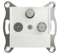 Schneider Electric Prise terminale TV-SAT-SAT Asfora blanc (RAL 9003) EPH3670121D 1 pc(s)