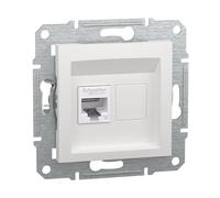 Schneider Electric Asfora EPH4770121D RJ45 Cat.6e Prise secteur 1 prise de données IDC Blanc