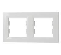 Schneider Electric Asfora EPH5800221D Cadre horizontal pour prise et interrupteur Blanc