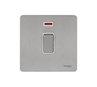 Schneider Electric Assiette 20 Hache DP commutateur, GU2411WSS
