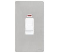 Schneider Electric Assiette plate 45 A DP Interrupteur de commande, GU4421WSS