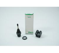 Interrupteur XD5PA12 : joystick 22 mm tige.Pos : 2 NO x2 noir manque IP66 SCH...