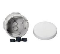 Zenitech SC5ENN05121 Mureva Boite Dérivation Ronde, Gris