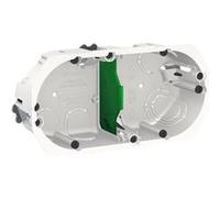 Schneider Electric - Boîte encastrement étanche 3 postes Ø39mm - Multifix Air - Schneider Noir