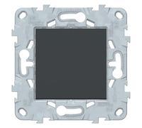 Schneider Electric Bouton Poussoir 10A Connexion Rapide Anthracite Unica