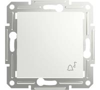 Schneider Electric Bouton-poussoir avec symbole de sonnette Asfora blanc (RAL 9003) EPH0870121D 1 pc(s)